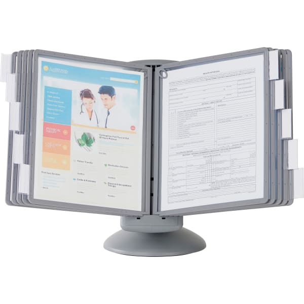 Sherpa Motion Desk Reference System, Graphite, 10 Panels