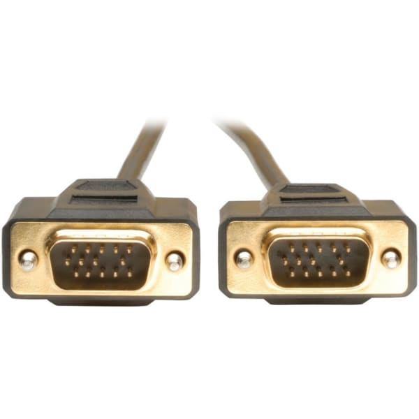 Eaton Tripp Lite Series VGA Monitor Cable, 640x480 (HD15 M/M), 6 ft. (1.83 m) - VGA cable - HD-15 without pin 9 (M) to H - P512006