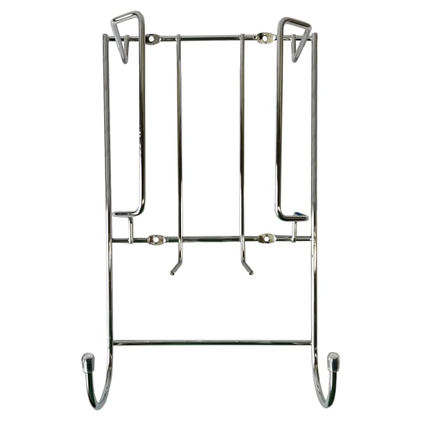 Better Houseware Chrome Iron And Ironing Board Holder, 12inH x 7-1/2inW x 3-1/2inD, Chrome
