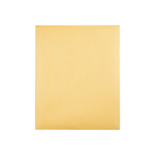 Quality Park Gummed Kraft Clasp Envelopes - Clasp - #94 - 9 1/4in Width x 14 1/4in Length - 28 lb - Gummed - Kraft - 100 / Box - Kraft