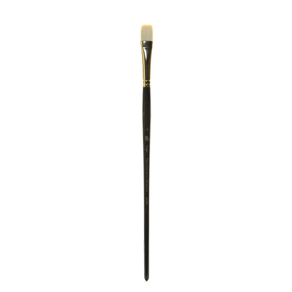 Princeton Series 6300 Dakota Paint Brush, Size 8, Bright Bristle, Synthetic, Blue
