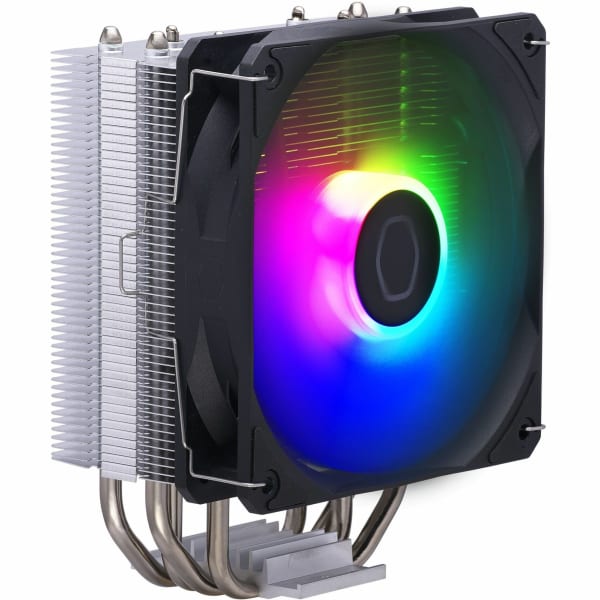 Cooler Master Hyper 212 Spectrum V3 - 1 Pack - 4.72in Maximum Fan Diameter - 1 x Fan(s) - 538.1 gal/min Maximum Airflow - 1750 rpm - Rifle Bearing - 4-Pin PWM