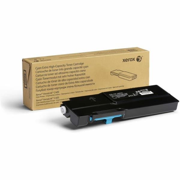Xerox Genuine Xerox VersaLink C400 Color Printer, C405 Color Multifunction Printer Cyan Extra High capacity Toner Cartridge (8000 Pages) - 106R03526 - 8000 Pages