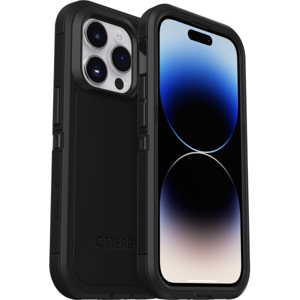 OtterBox iPhone 14 Pro Defender Series XT Case with MagSafe - For Apple iPhone 14 Pro Smartphone - Black - Scrape Resistant, Bump Resistant, Dirt Resistant, Drop Resistant - Polycarbonate, Plastic, Synthetic Rubber - Rugged - 1