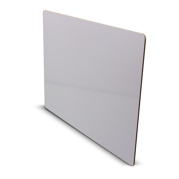 Flipside Products 2-Sided Dry-Erase Marker Boards, 9-1/2in x 12in, White, Class Pack Of 24 Boards