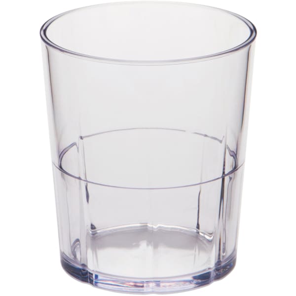 Cambro Lido Styrene Tumblers, 9 Oz, Clear, Pack Of 36 Tumblers