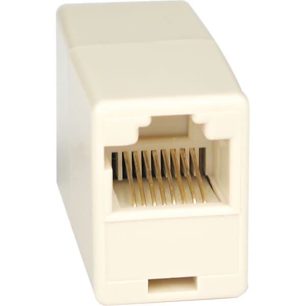 Tripp Lite Telephone Straight Through Modular In-line Coupler RJ45 F/F - Network coupler - RJ-45 (F) to RJ-45 (F) - CAT 5e