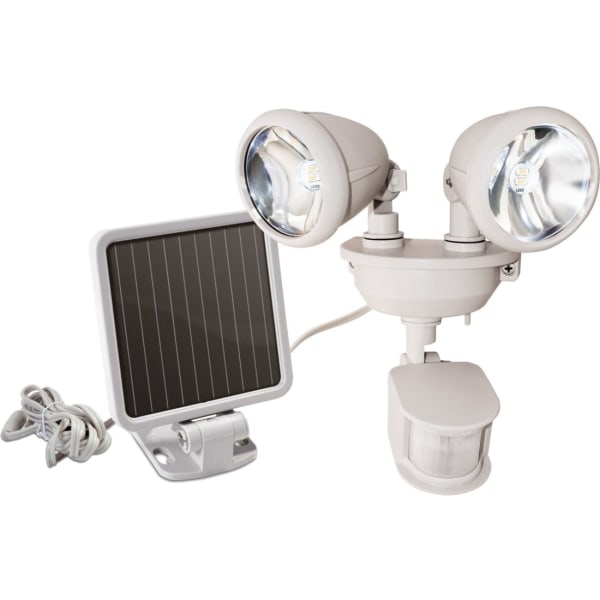 Maxsa Head Light - 8 x LED - Battery Rechargeable - Plastic - White
