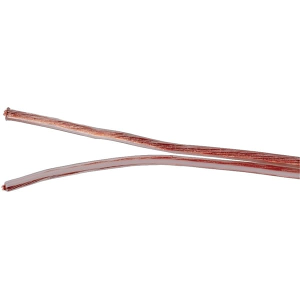 RCA Audio Cable - 100 ft Audio Cable for Speaker - Bare Wire - Bare Wire - 24 AWG