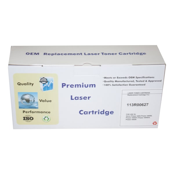Reliance Remanufactured Black Toner Cartridge Replacement For Xerox 113R00627, RPT113R00627