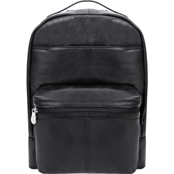 McKlein S-Series Parker Backpack With 15in Laptop Pocket, Black