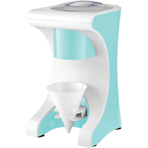 Brentwood TS-1420BL Snow Cone Maker and Shaved Ice Machine, Blue - Cube - 60 W