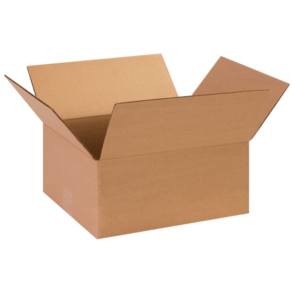 Partners Brand Corrugated Boxes, 13in x 11in x 6in, Kraft, Pack Of 25