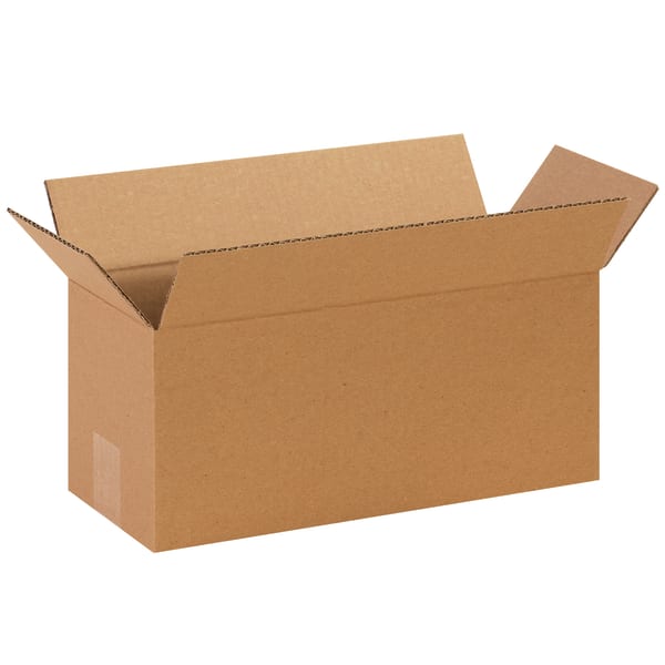 Partners Brand Long Corrugated Boxes, 14inL x 6inH x 6inW, Kraft, Pack Of 25