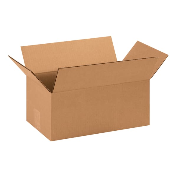 Partners Brand Corrugated Boxes, 14inL x 8inH x 6inW, Kraft, Pack Of 25