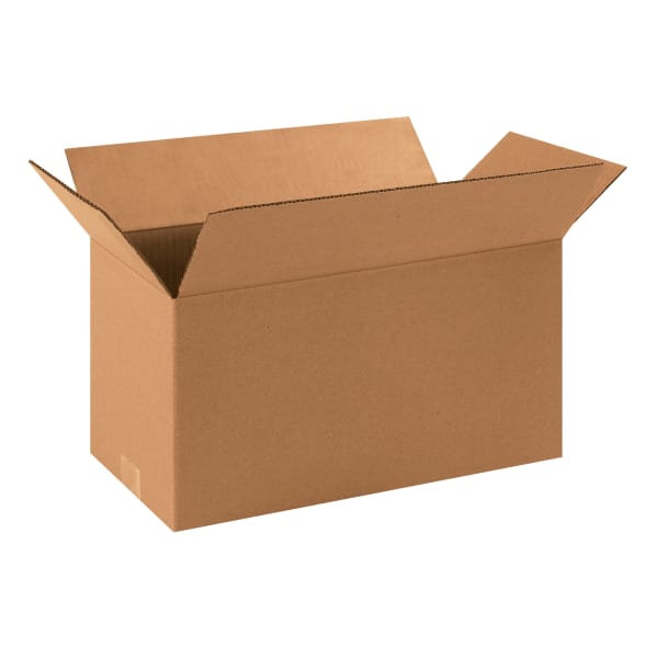Partners Brand Long Corrugated Boxes, 16in x 8in x 8in, Kraft, Pack Of 25