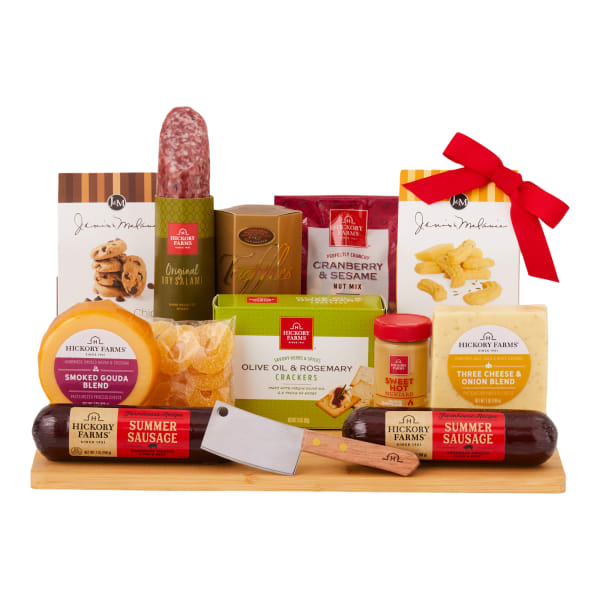 Hickory Farms - Premium Charcuterie Board Gift Set - 14 items
