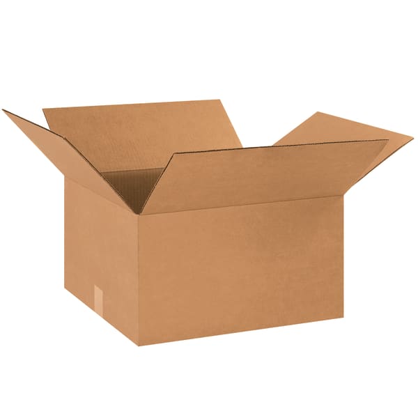 Partners Brand Corrugated Boxes, 18in x 16in x 10in, Kraft, Pack Of 20
