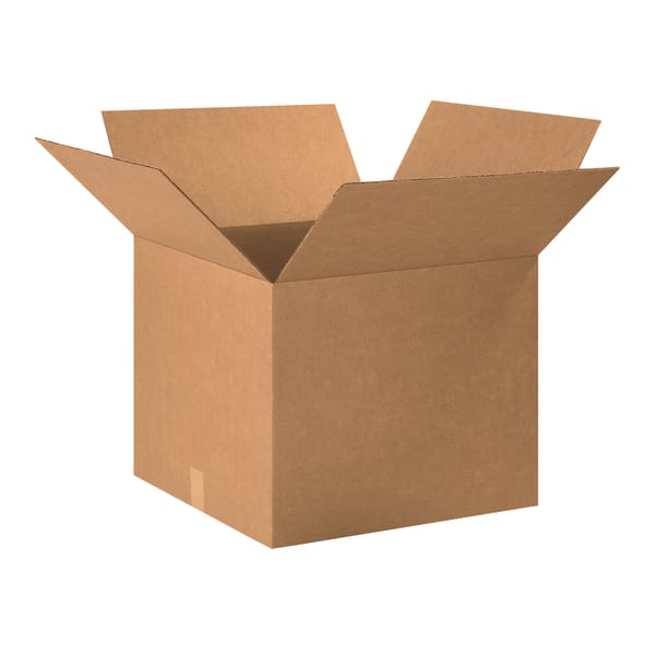 Partners Brand Corrugated Boxes, 20in x 20in x 16in, Kraft, Pack Of 15