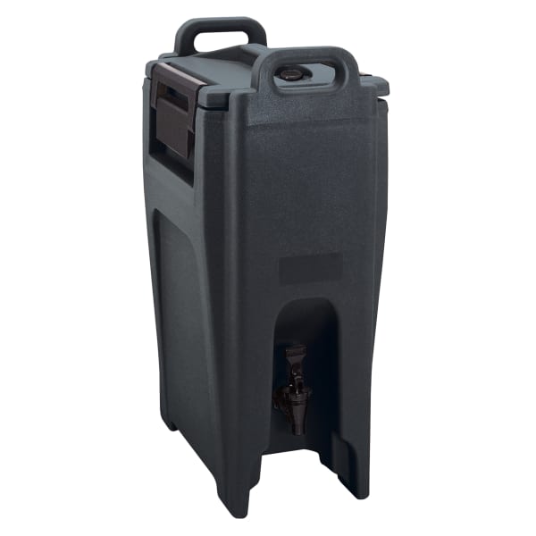 Cambro Ultra Camtainer Beverage Dispenser, 5 Gallons, Black