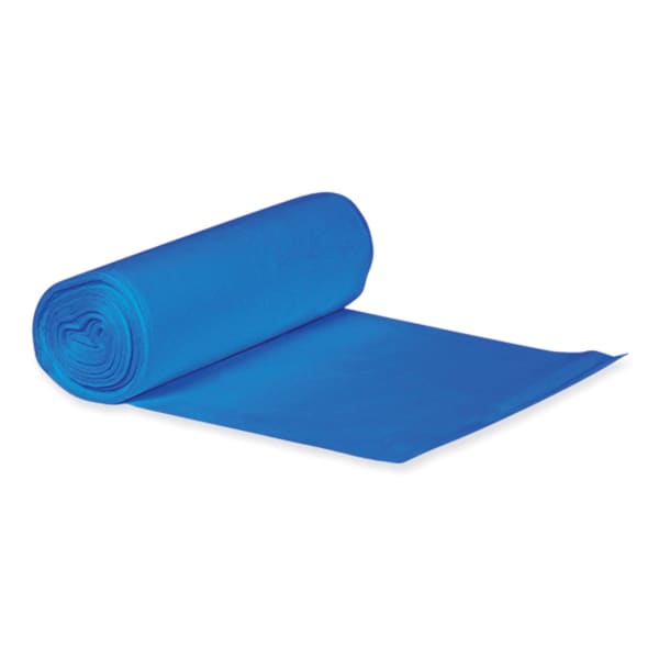 Heritage Eco Blend Max Can Liners - 23 gal Capacity - 28in Width - 0.80 mil (20 Micron) Thickness - Low Density - Blue Tint - Resin, Linear Low-Density Polyethylene (LLDPE) - 250/Carton - Can, Waste - Recycled