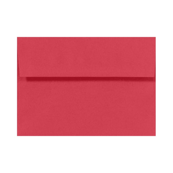 LUX Invitation Envelopes, A7, Gummed Seal, Holiday Red, Pack Of 1,000