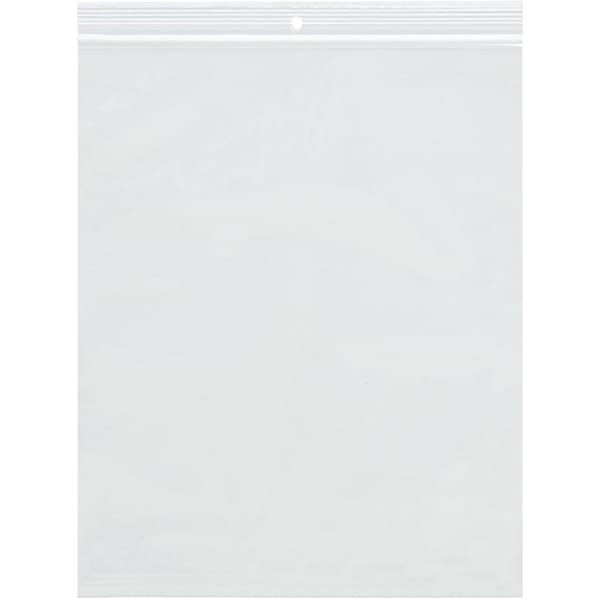 Office Depot Brand 4 Mil Reclosable Poly Bags With Hang Hole, 3in x 4in, Clear, Case Of 1000