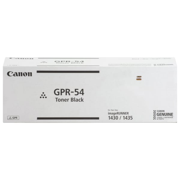 Canon GPR-54 Original Toner Cartridge - Laser - 17600 Pages - Black - 1 Each