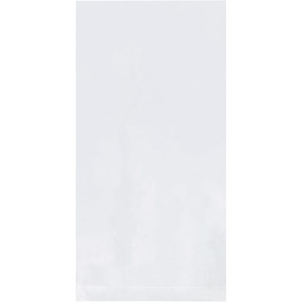 Office Depot Brand 1.5 Mil Flat Poly Bags, 3 x 18in, Clear, Case Of 1000