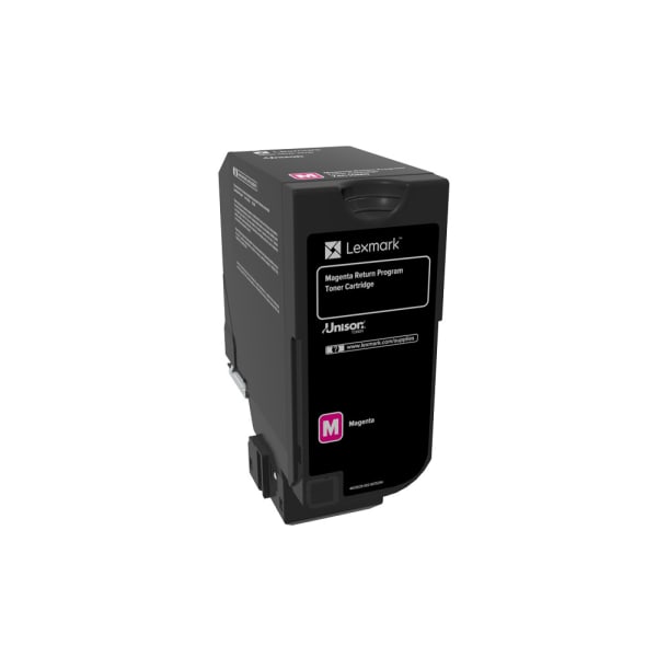 Lexmark 74C10M0 Magenta Return Program Toner Cartridge