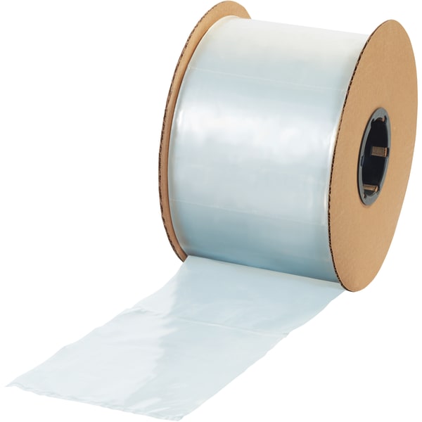 Office Depot Brand 2 Mil Poly Bags on a Roll, 6in x 9in, Clear, Roll Of 1250