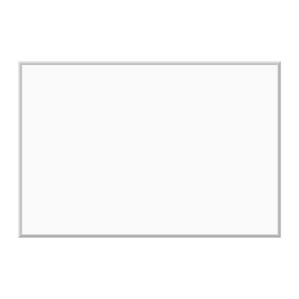 U Brands Magnetic Dry-Erase Board, 72in X 48in, Silver Aluminum Frame, Actual Size 70in X 47in (073U00-01)