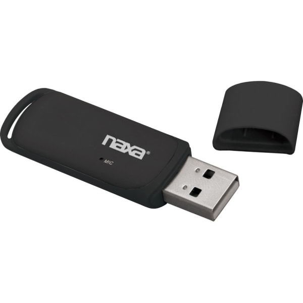 Naxa Wireless Audio Adapter with Bluetooth for USB Connectors - 33 ft - Wireless - Portable