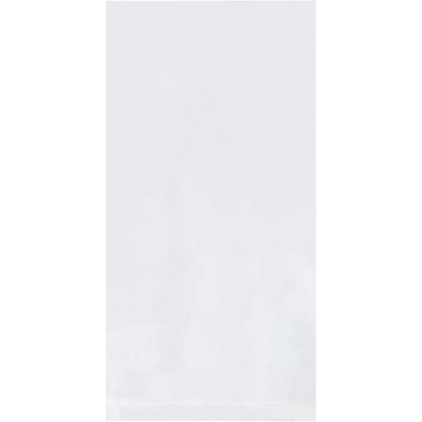 Office Depot Brand 1.5 Mil Flat Poly Bags, 10in x 18in, Clear, Case Of 1000