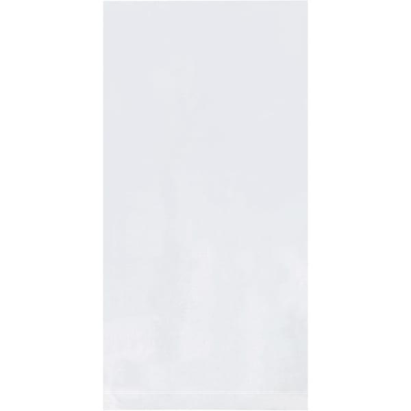 Office Depot Brand 1.5 Mil Flat Poly Bags, 10in x 30in, Clear, Case Of 1000
