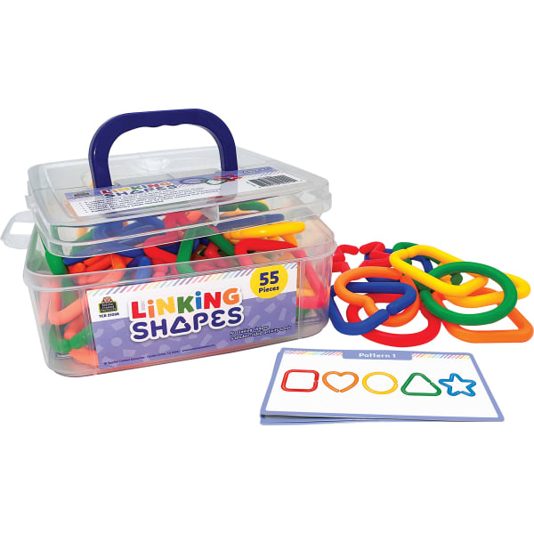 Teacher Created Resources Linking Shapes, Multicolor