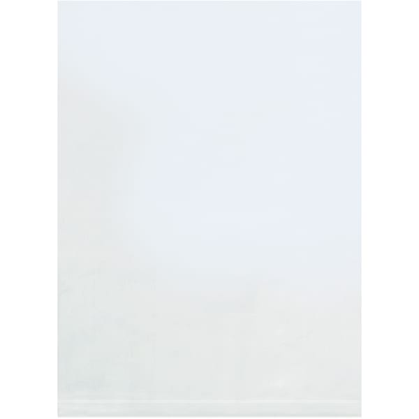 Office Depot Brand 2 Mil Flat Poly Bags, 6in x 15in, Clear, Case Of 1000