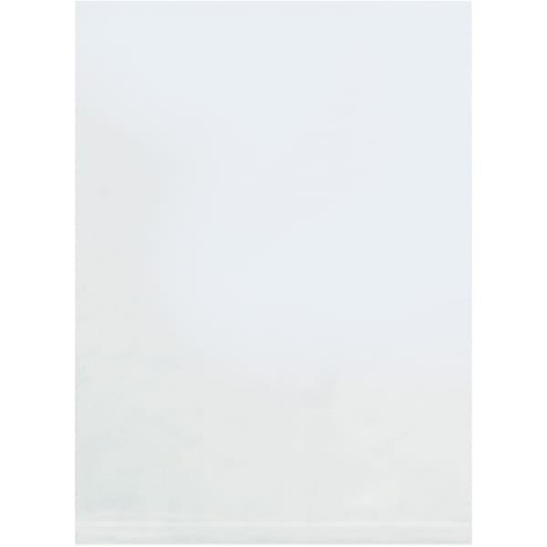 Partners Brand 3 Mil Flat Poly Bags, 4in x 5in, Clear, Case Of 1000
