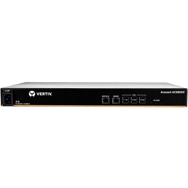 Avocent 16 - port ACS8000 Console System with single AC Power Supply  -  ACS8016SAC-400