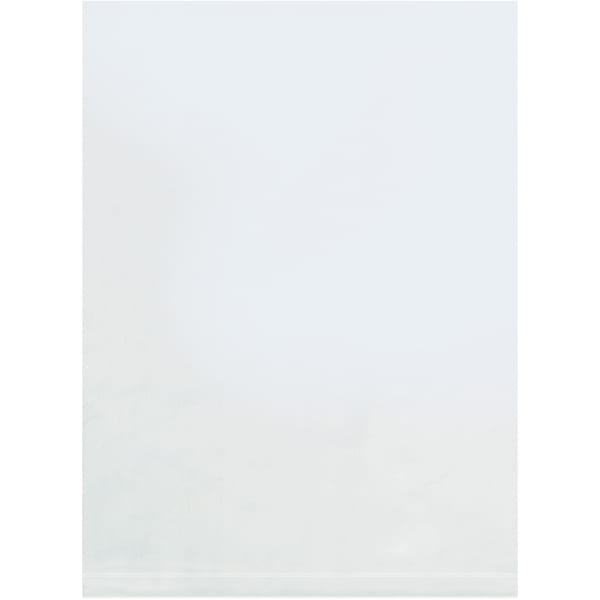 Office Depot Brand 3 Mil Flat Poly Bags, 5in x 10in, Clear, Case Of 1000
