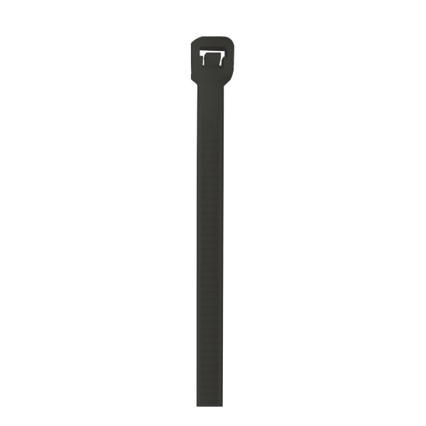 Partners Brand UV Cable Ties, 5-1/2in, Black, Case Of 1,000 Ties