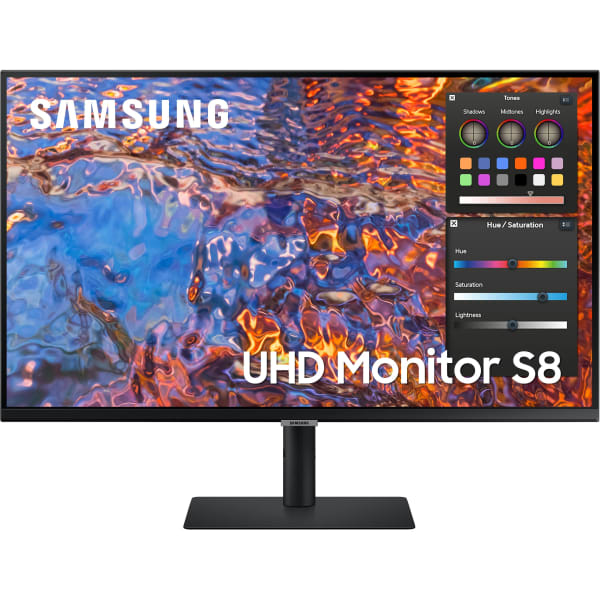 Samsung ViewFinity S32B804PXN 27in Class 4K UHD LCD Monitor - 16:9 - Black - 27in Viewable - In-plane Switching (IPS) Technology - 3840 x 2160 - 1.07 Billion Colors - 400 Nit - 5 ms - 60 Hz Refresh Rate - HDMI - DisplayPort - USB Hub