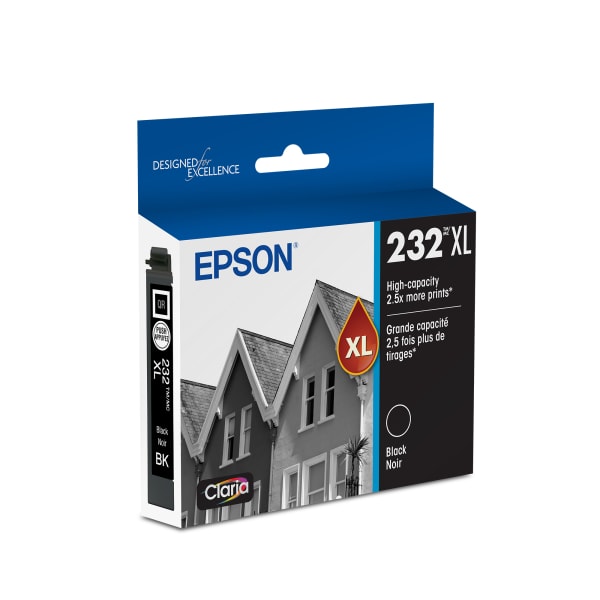 Epson Claria T232XL Black High-Yield Ink Cartridge, T232XL120-S