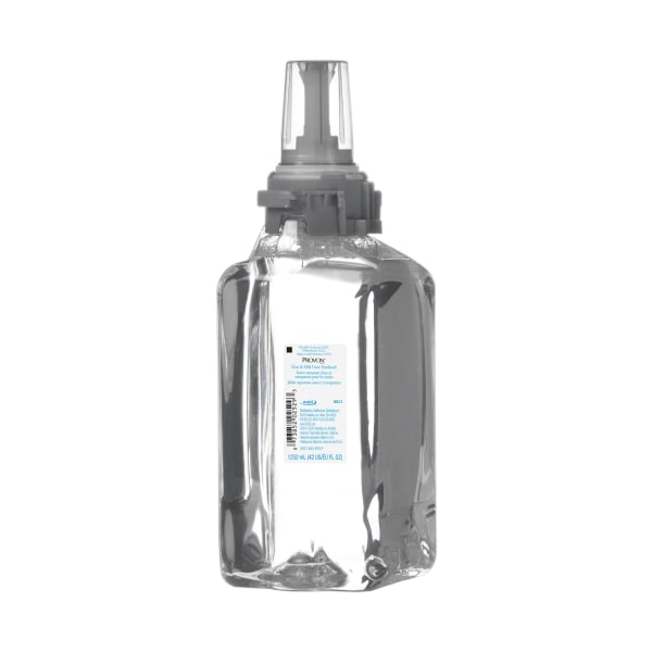 GOJO PROVON ADX-12 Clear & Mild Foam Hand Wash Soap, Unscented, 12 Oz Bottle