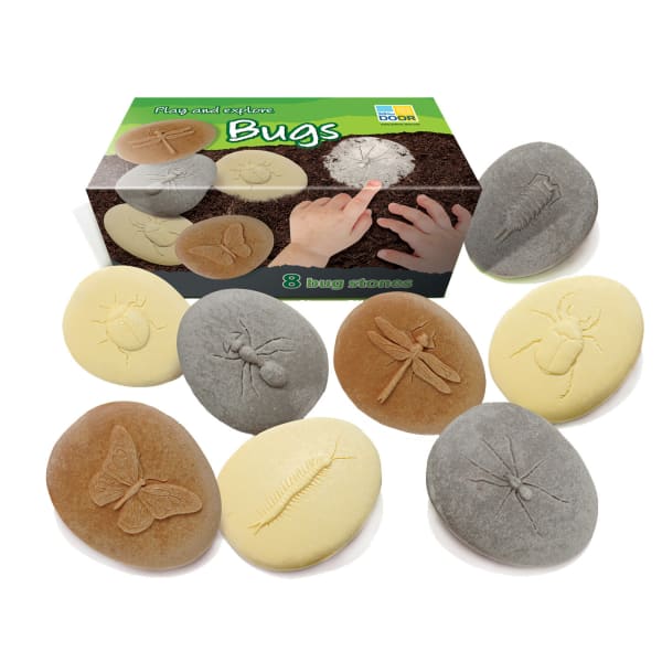 Yellow Door Lets Investigate Bugs Stone, Pack Of 8