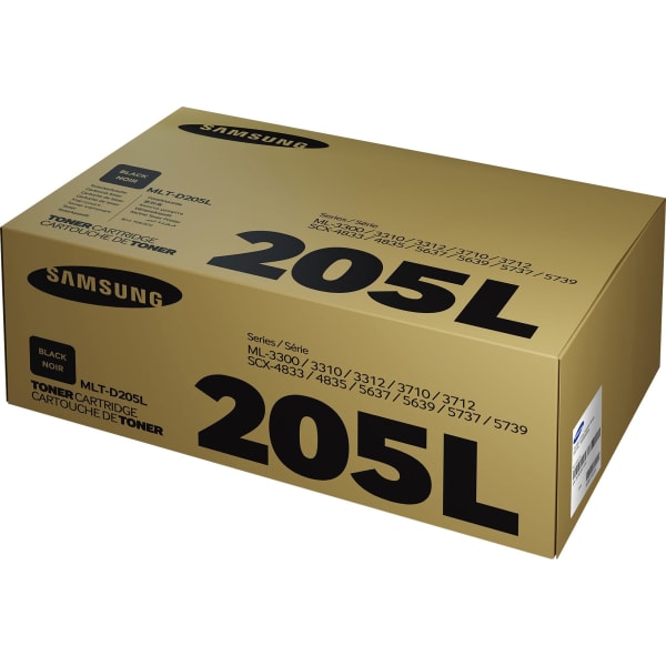 HP 205L Black High Yield Toner Cartridge for Samsung MLT-D205L, SU967A