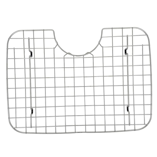 Better Houseware D-Shape Sink Protector, 1-1/2inH x 13-3/8inW x 18-1/2inD, Stainless Steel
