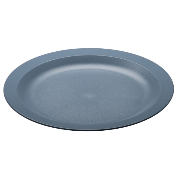 Cambro Camwear Round Dinnerware Plates, 10in, Slate Blue, Set Of 48 Plates