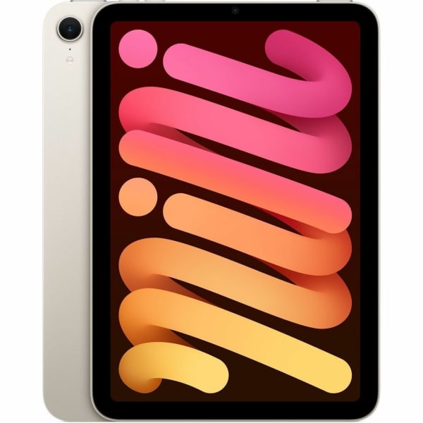 Apple iPad mini (2024) A2993 Tablet - 8.3in - Apple A17 Pro (3 nm) Hexa-core - 8 GB - 256 GB Storage - Starlight - A17 Pro Dual-core (2 Core) 3.78 GHz + A17 Pro Quad-core (4 Core) - 2266 x 1488