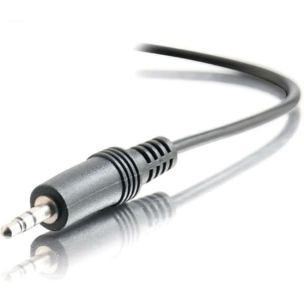 C2G 50ft 3.5mm Stereo Audio Cable - AUX Cable - M/M - Mini-phone Male Stereo - Mini-phone Male Stereo - 50ft - Black